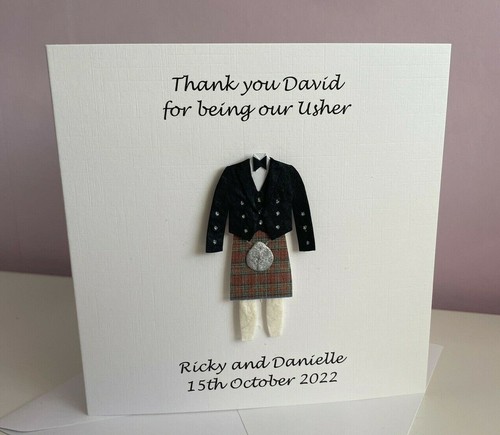 Personalised scottish thank - personalised,