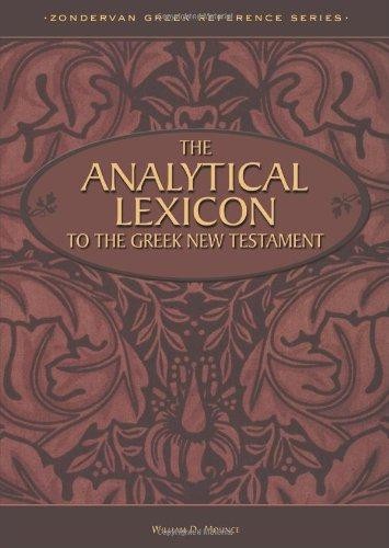 Analytical lexicon the - to,