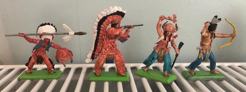 Britains deetail indians 4 - x,