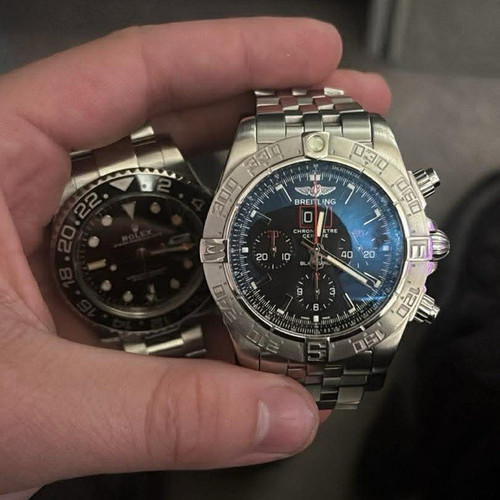 Breitling chronomat 42mm blue - chronomat,