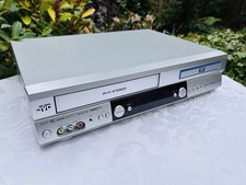 JVC DVD & VHS Combi HR-XV1 Video Cassette Recorder Tested & Working - No Remote