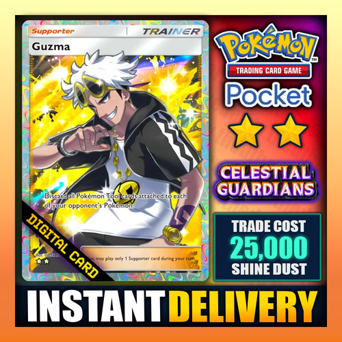 Pokemon tcg pocket guzma - pokemon,