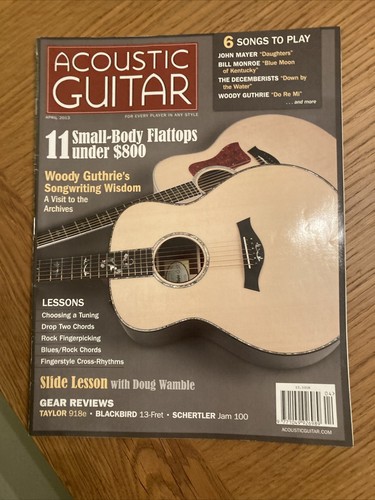 Acoustic guitar magazine april - acoustic,