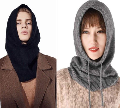 Sale soft knitted balaclava - soft,