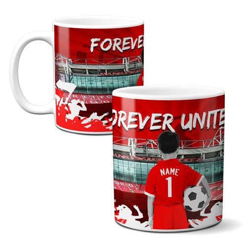 Personalised manchester mug - personalised,