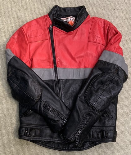 Vintage wolf leather - leather, motorbike
