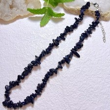 Chip Bead Natural Crystal Adjustable Necklace