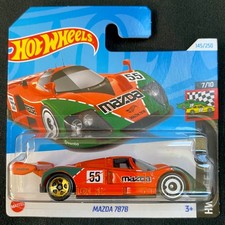 Hot Wheels Mazda 787B Orange Green HW Race Day Number 145 New and Unopened