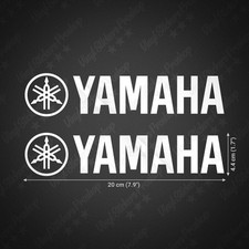 Kit 2 YAMAHA Stickers 8"