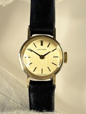 Longines 9ct gold ladies - 9ct,
