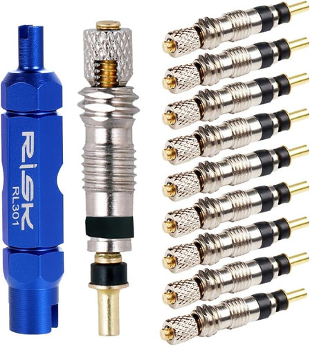 10pcs presta valve cores with - 10pcs,