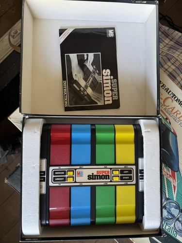 Super simon electronic memory - simon,