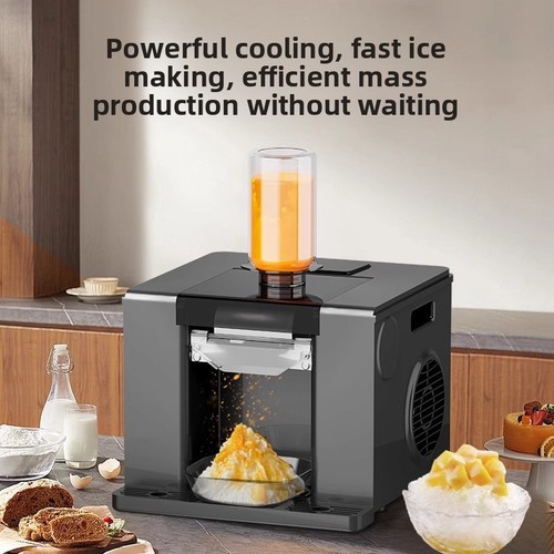 Commercial snowflake ice - snowflake,