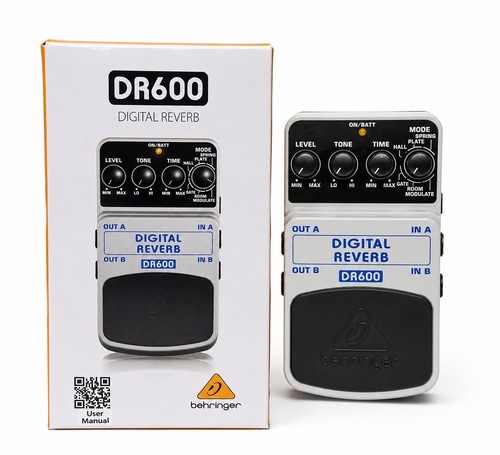 Behringer dr600 digital reverb - behringer,