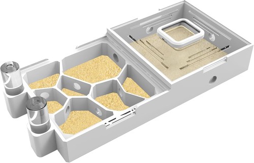 Ant farm nest with - nest,