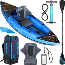 Bluefin Scout 11'2 Ice Blue Inflatable 1 Seat Kayak RRP £399