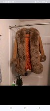 Vintage Suade And Fur Med
