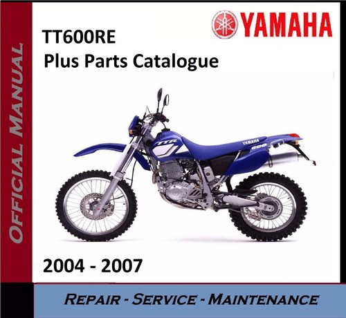 Yamaha tt600re tt600 - tt600re, 2004