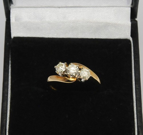 18ct yellow gold three - yellow,
