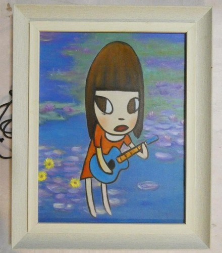 Yoshitomo nara portrait oil - yoshitomo,