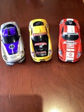3 Scalextric Team GT CARS -ALL TESTED AND WORKING