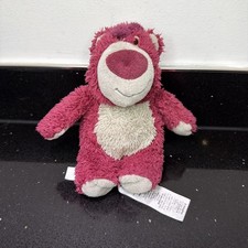 LOTSO HUGGIN BEAR - Disney Store Toy Story 8” Plush Toy Smells Of Strawberries