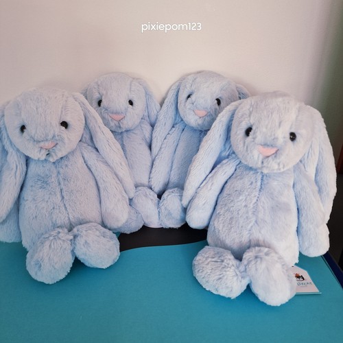 Jellycat bashful blue bunny - blue,