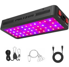 Phlizon Upgraded 600W LED Plant Grow Light w/ SMD LEDs Full Spectrum Indoor Grow