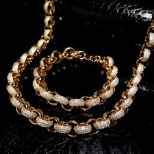 Mens 12mm Belcher Jewellery