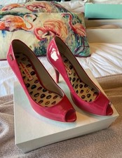 Miss Sixty pink patent heels