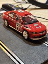 Scalextric Mitsubishi Lancer Evo 7 Model Car - C2365