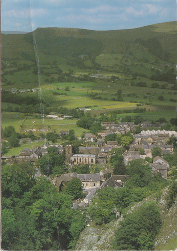 Castleton derbyshire postcard - derbyshire,