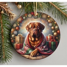 Dogue de Bordeaux Christmas