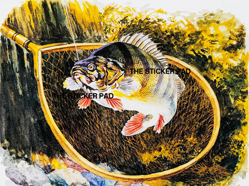 Vinyl sticker perch coarse - sticker,