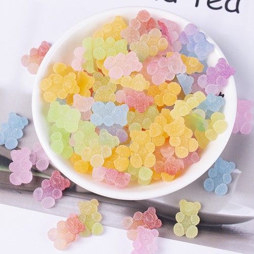20pcs kawaii gummy bear cat - kawaii, &