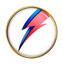 Bowie Pin Badge
