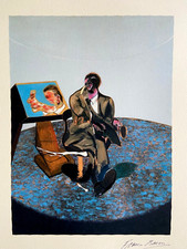 Francis Bacon Lithograph COA Met Museum Signed Op Limited Edition 500 Ex