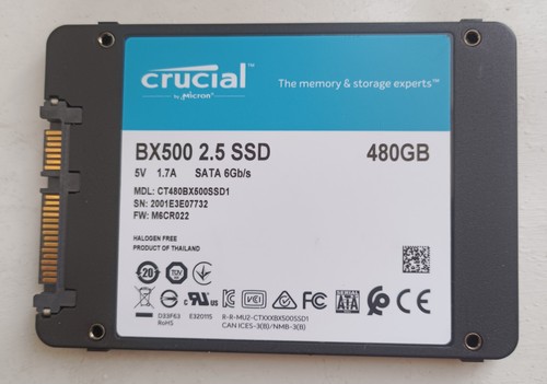 Crucial bx500 480gb sata - bx500,