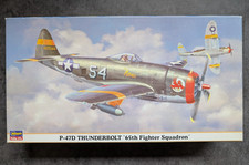 MODEL KIT  P-47D THUNDERBOLT 65TH FIGHTER SQUADRON   BY  HASEGAWA   1:48