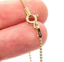 18 ct Gold Chain Necklace on