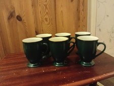 churchill coffee mugs green