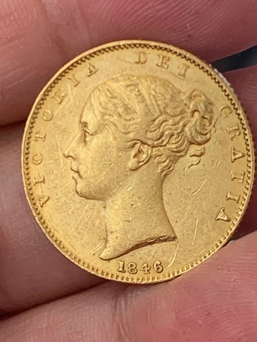 1846 queen victoria gold - 1846,