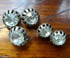 SET of 5  antique vintage
