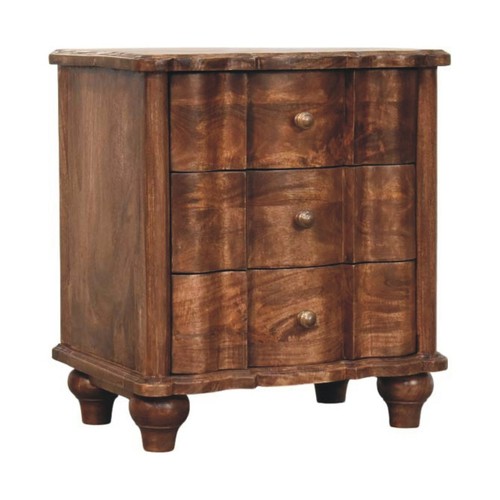 Vintage curved nightstand - vintage,