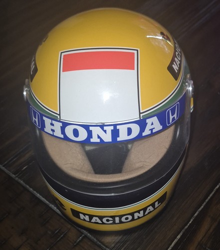 Helmet ayrton senna 1991 - helmet,