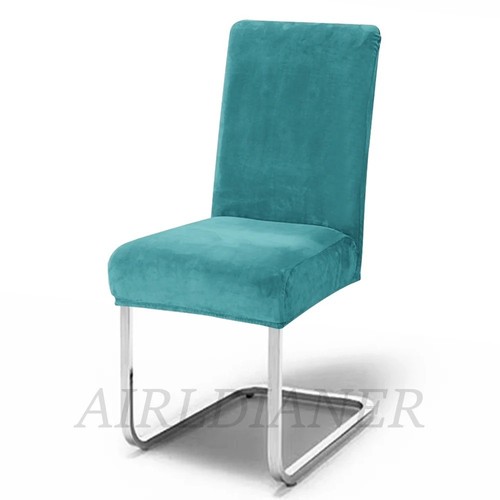 Velvet chair seat cover - chair,