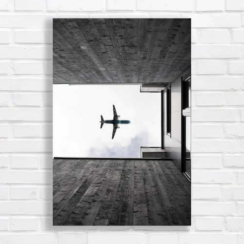 Minimalist airplane aviation - minimalist,