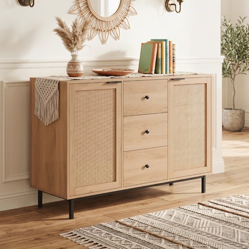 Wooden console table - wooden, 120