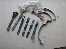 BSA Triumph Norton 350 500 650 ? frame number plate brackets x12 RANDOM JOB LOT