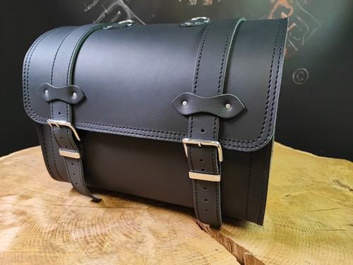Loki black leather bag - black,